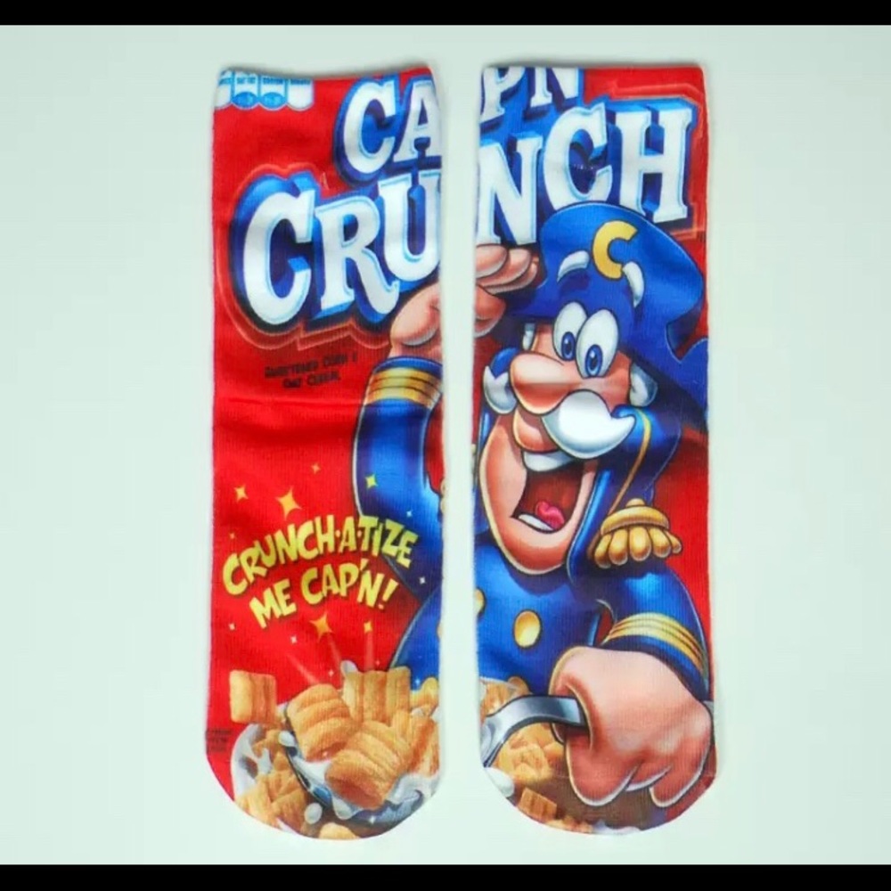 Capn Crunch Cereal Women’s 3D Novelty Socks